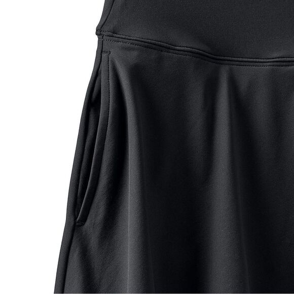 Land's End Plus Size Tulip Hem High Waist Swim Skort bottoms Skirt Black Var - Picture 4 of 9